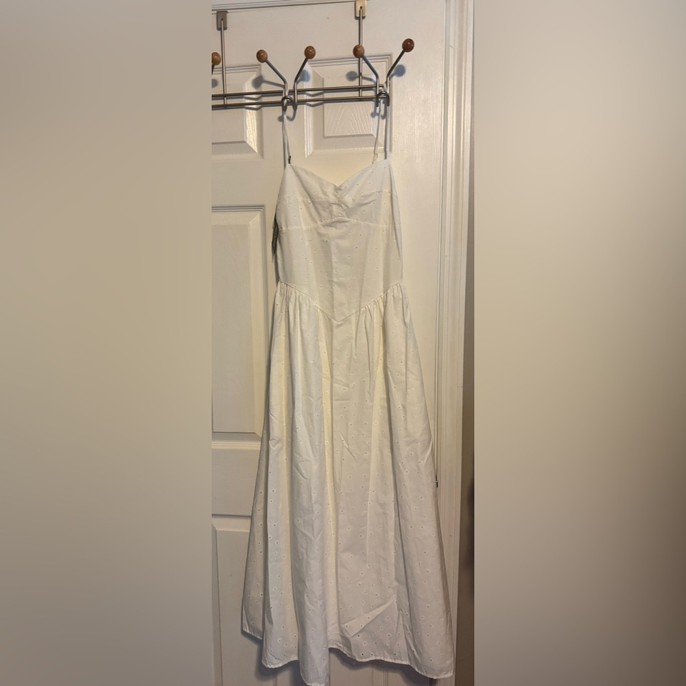 Skatie Aurora White Eyelet Dress NWT